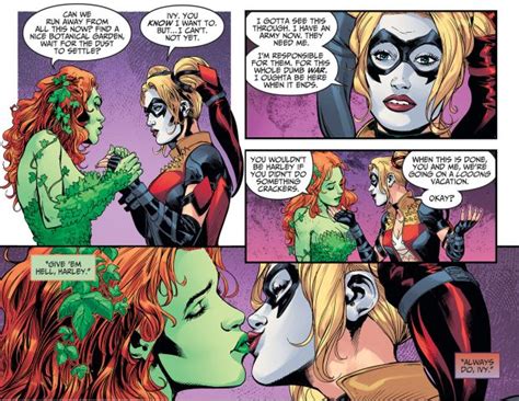 HARLEY QUINN AND POISON IVY KISS INJUSTICE GODS AMONG US Part Harley Quinn Comic Harley