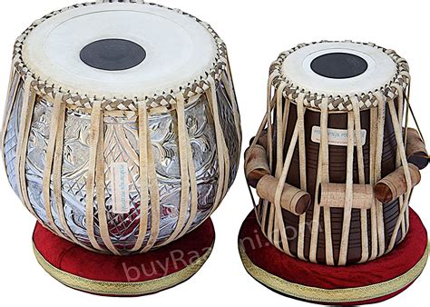 Buy Maharaja Concert Tabla Drum Set 4½ Kg Copper Bayan Designer