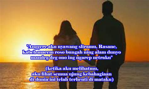 Kata Bijak Bahasa Jawa Kuno Tentang Cinta