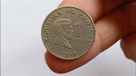 1999 Philippine 1 Piso Coin Rare Coin Youtube
