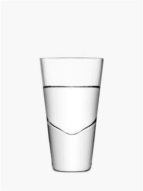Lsa International Bar Vodka Shot Glass Set Of 2 Clear