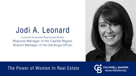 Share Article The Power Of Women In Real Estate Meet Jodi Leonard