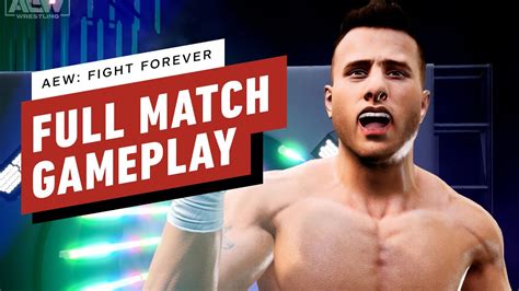 AEW Fight Forever Gameplay MJF Vs Jade Cargill Full Match YouTube