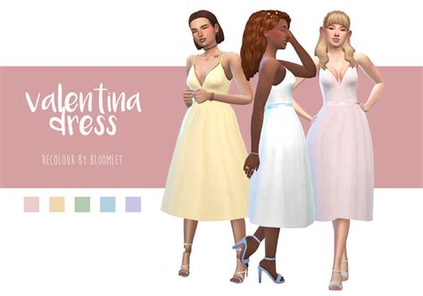 Sims 4 Maxis Match Wedding Dress