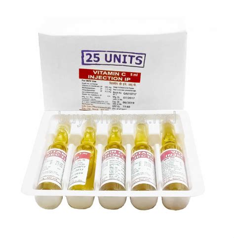 Vitamin c is most frequently used as a nutritional supplement. Buy Vitamin C Injection Online