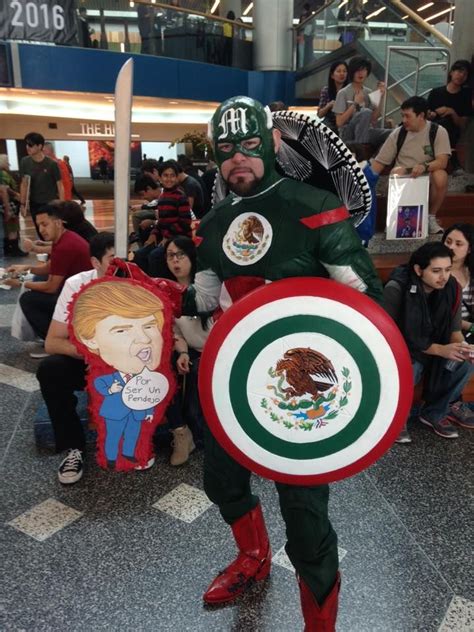 Captain Mexico Superhero