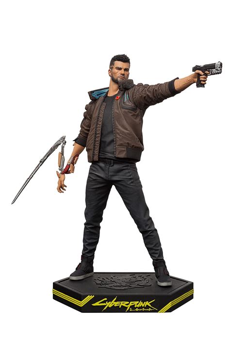 Would you rather live in peace as mr. Cyberpunk 2077 PVC Statue Male V 24 cm - Animegami Store