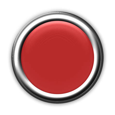 Clipart Red Button With Internal Light Turned Off Clipart Best