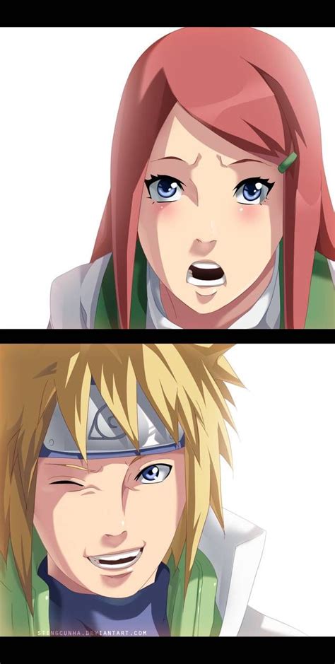 Kushina And Minato By Stingcunha Anime Naruto Naruto Pictures Minato