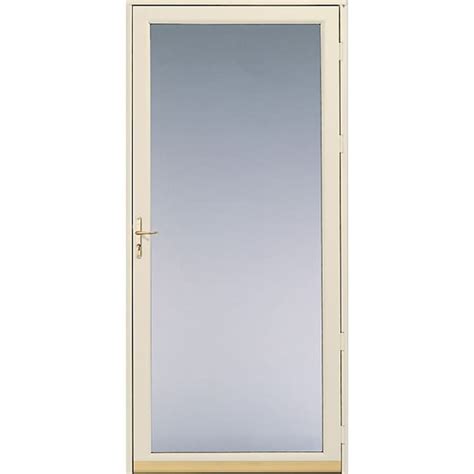Pella White Full View Safety Glass And Interchangeable Screen Storm