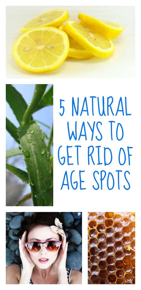 5 Natural Ways To Get Rid Of Age Spots