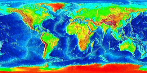 Earthguide Basemaps Surface Relief