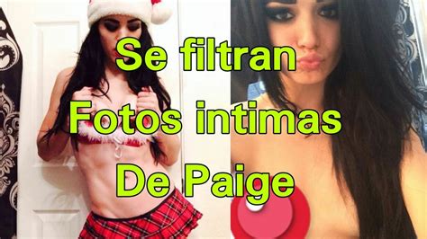 Se Filtran Fotos Intimas De Paige Pack YouTube