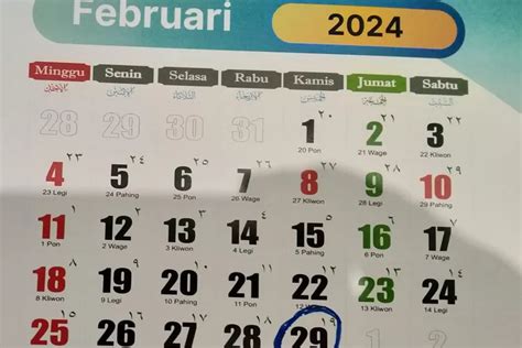 Tahun Kabisat 2024 Sejarah Perhitungan Dan Ciri Cirinya Ada 10 Hari