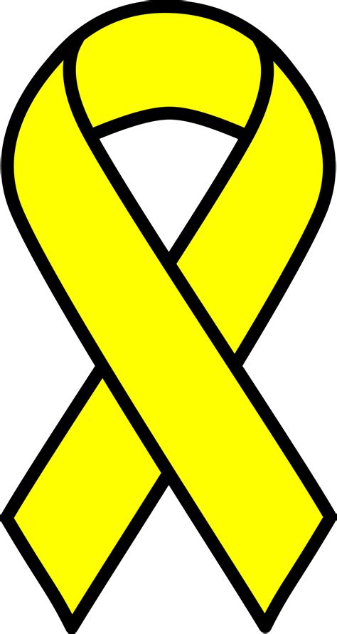Clipart - Yellow Ribbon