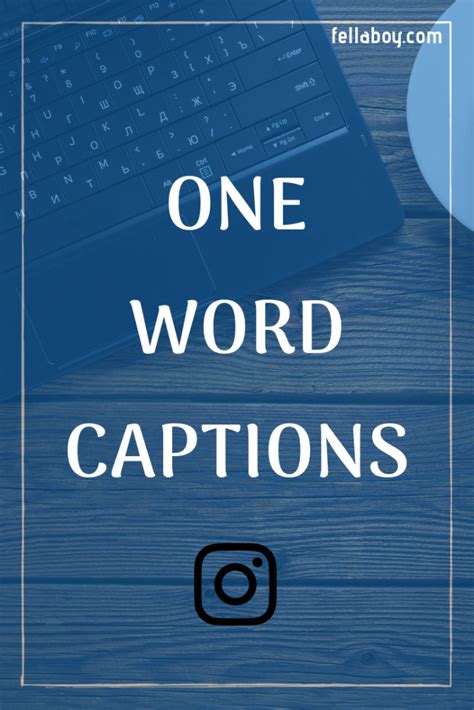 Artsy One Word Captions For Instagram Download Free Mock Up