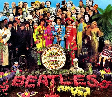 The Beatles Sgt Peppers Lonely Hearts Club Band Album Artwork Genius