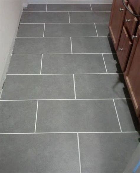 Pale Grey Floor Tile Grout Peel And Stick Floor Tile