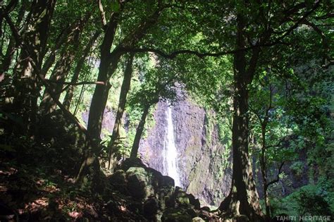 Légende Des Trois Cascades De Faarumai Tahiti Heritage