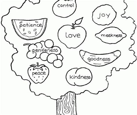 Coloring books rtdrm6a8c fruits of the spirit coloring page home. Fruits Of The Holy Spirit Coloring Pages - Coloring Home
