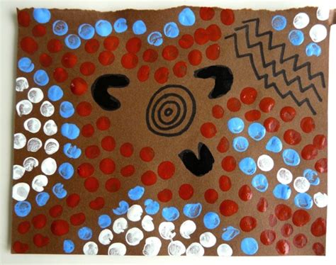 Aboriginal Dot Painting For Kids Navigating By Joy