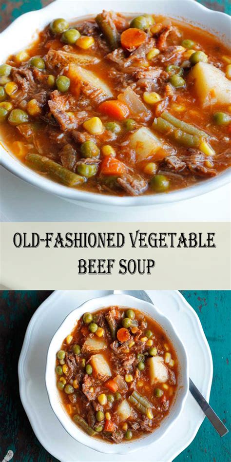 Beef vegetable soup with dumplingsthe cook report. My Mom's Old-Fashioned Vegetable Beef Soup is one of my ...