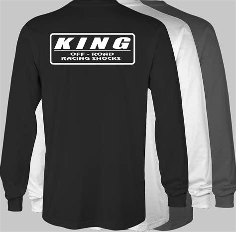 King Shocks Camiseta De Manga Larga Baja Neumáticos 4x4 4wd Etsy