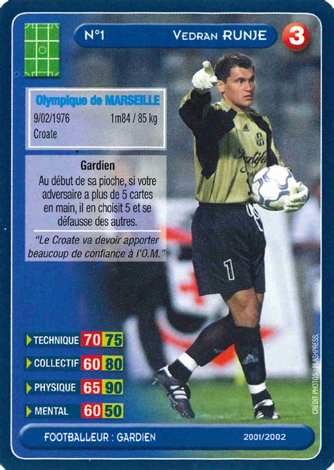 A product of hajduk split academy, runje spent the majority of his career abroad with standard liège in belgium. Olympique de Marseille | Trading Cards: Panini Défi Foot ...