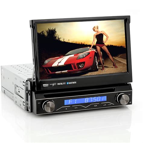 Ecstasy 1 Din Car Dvd Player With Detachable Front Panel 7 Inch Flip