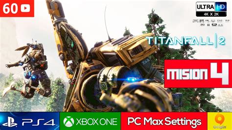 Titanfall 2 Mision 4 Gameplay Español Pc Ultra 2k 60fps