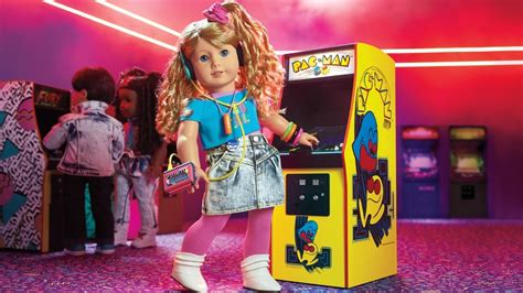 New Retro Gamer American Girl Doll Has Her Own Pac Man Arcade Game