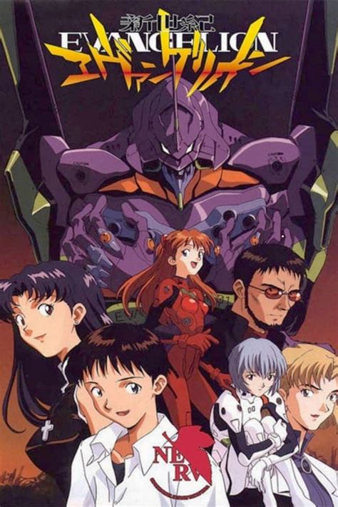 Neon Genesis Evangelion Tv Series 1995 1996 Posters — The Movie