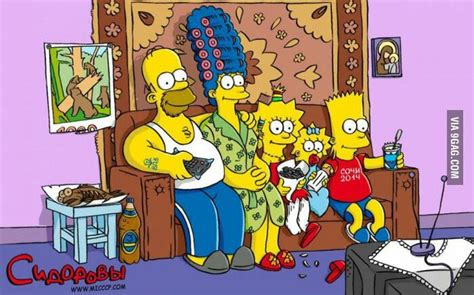 Russian Version Of The Simpsons Dessin Animé Les Simpson Dessin