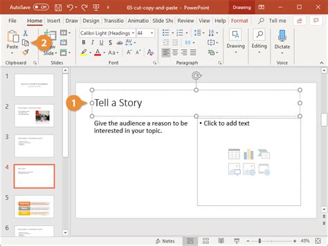 How To Cut And Paste A Table In Powerpoint