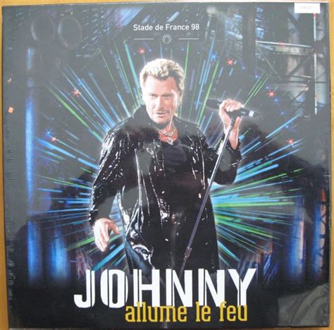 Cotes vinyle Allume Le Feu - Stade De France 98 par Johnny Hallyday