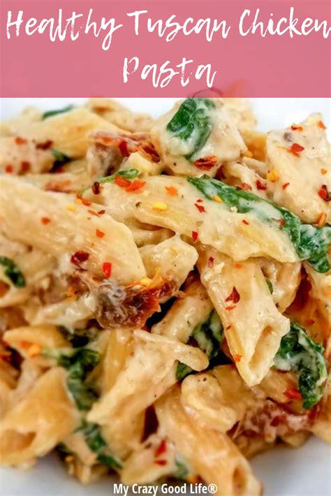 I enjoy making this recipe in 1 pot with my immediate pot, but it can also be made in the crock pot or directly on the stove. This creamy and healthy Tuscan Chicken Pasta will satisfy ...