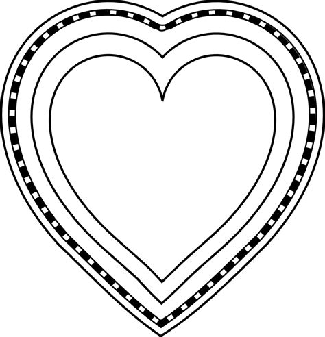 heart shape pictures clipartsco