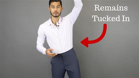Style Hack How To Keep Your Shirt Tucked In All Day Black Lapel