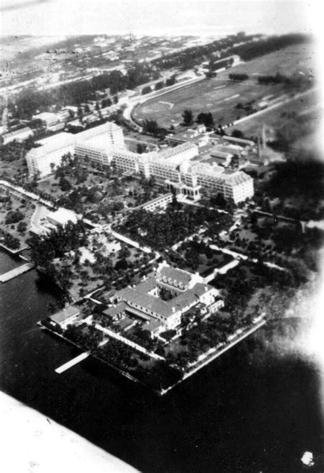 Florida Memory Aerial View Of The Flagler Home And Royal Poinciana