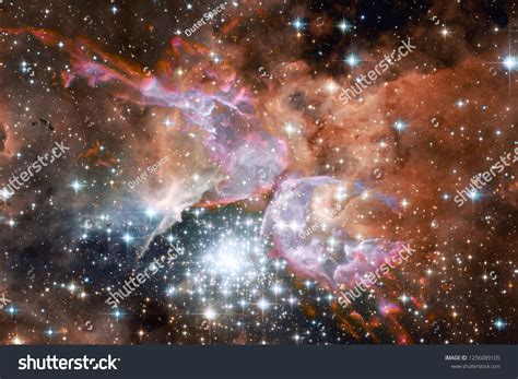 Galaxy Starfield Nebulae Cluster Of Stars In Deep Space Science