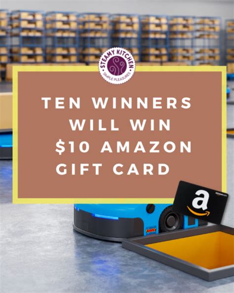 Amazon Gift Card Instant Win Steamy Kitchen Recipes Giveaways