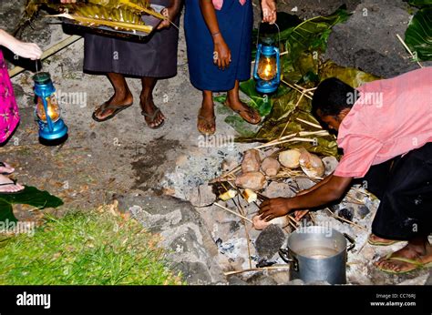 Fiji Underground Cooking Method Called A Lovo Iconic South Seas