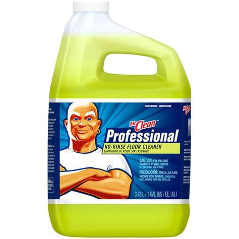 Mr Clean Professional No Rinse Floor Cleaner 1 Gal Instacart