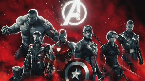 Download 4k Avengers In Red Wallpaper Avengers