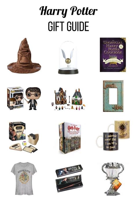 Harry Potter Gift Guide Harry Potter Gifts Hogwarts Gift Ideas Gift