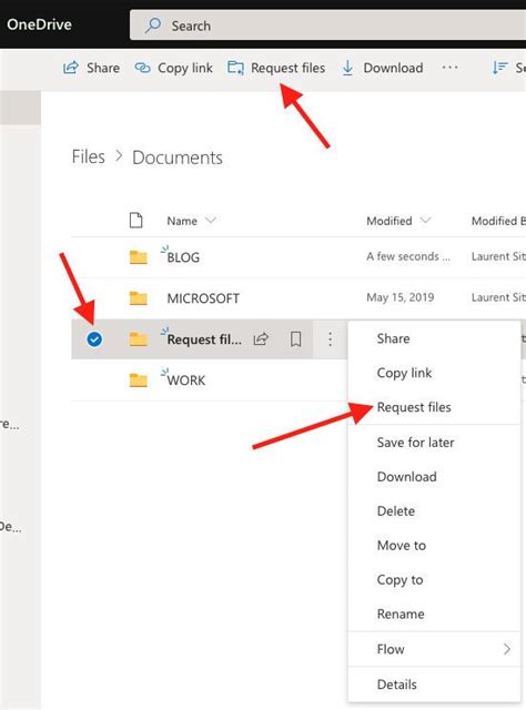 Exploring The Request Files Feature Of Onedrive