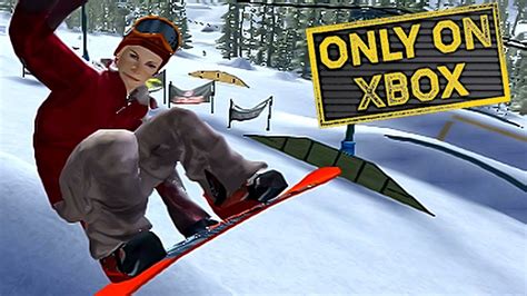 Xbox Launch Exclusive Snowboarding Game Amped Freestyle Snowboarding