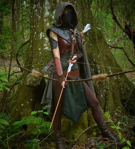 Female Ranger Arqueiro Medieval Guerreiro Medievais Elfa