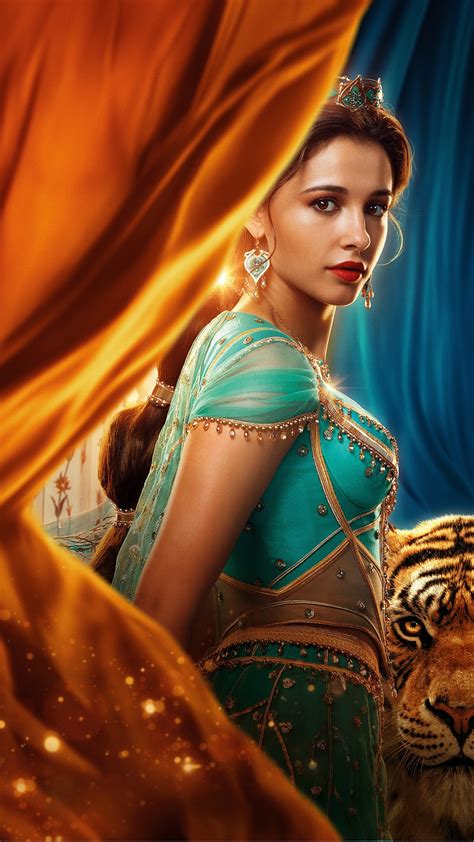 Naomi Scott As Princess Jasmine In Aladdin 2019 5k Wallpapers Hd Wallpapers Id 28386