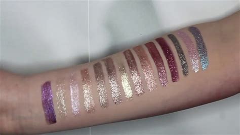 Stila Magnificent Metals Review Swatches Glittershimmer And Glow